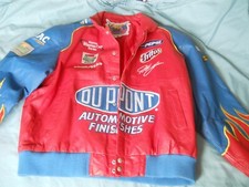 Jeff Hamilton Racing Collection Jeff Gordon Leather Jacket Men's XXL