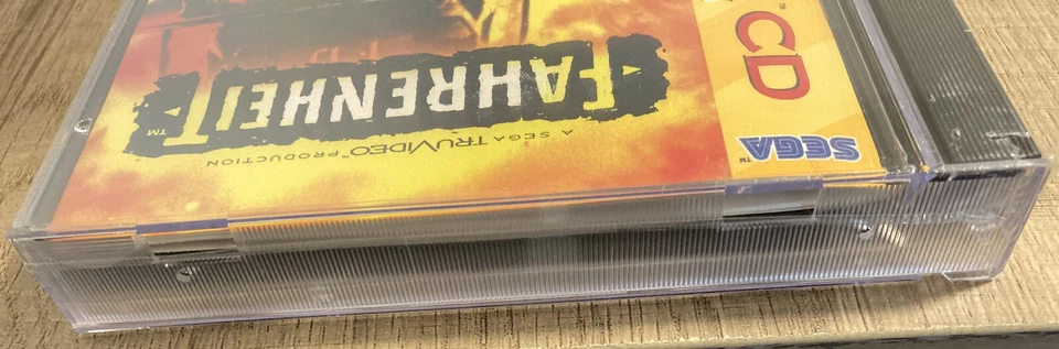 Fahrenheit (Sega CD / Sega 32X CD, 1995) brand-new, factory sealed, unopened - Image 4 of 4