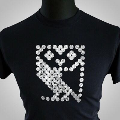BBC Acorn T-Shirt Micro B Computer Eule Retro 80er schwarz