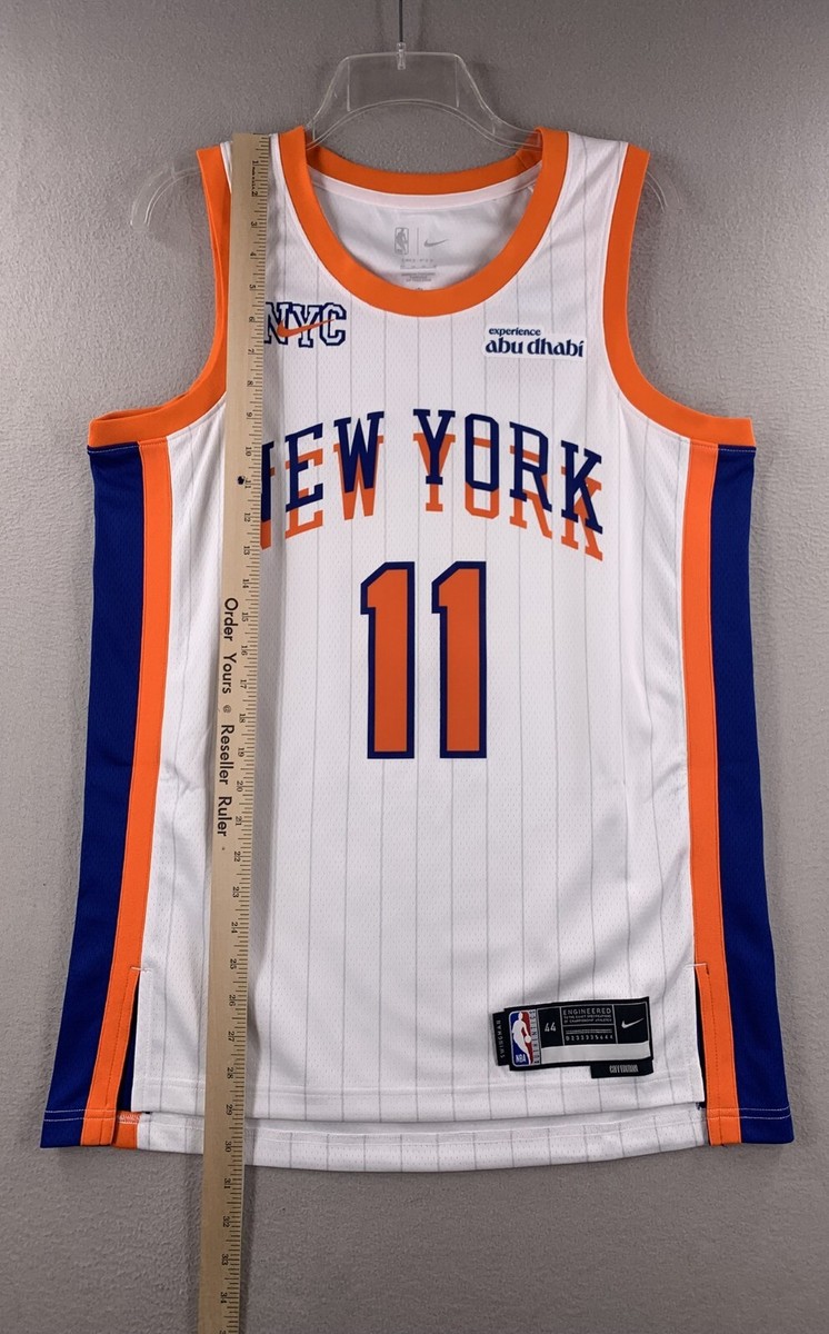 Jalen Brunson New York Knicks Nike 2025 City Edition Sponsor