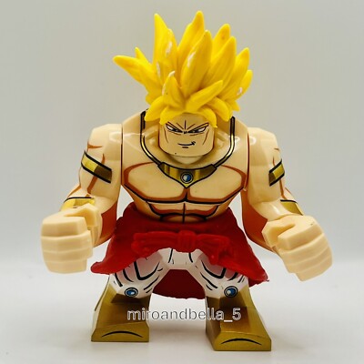 Broly Custom Lego Dragon Ball Z Minifigures LOT OF Custom Lego