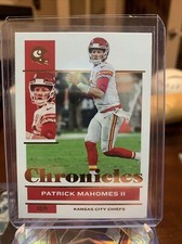Patrick Mahomes II 2021 Panini Chronicles Bronze Parallel #54 Chiefs Ding Corner