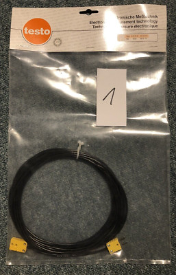 testo 0554 0592 05540592 Verlängerung Kabel Messgerät Thermoelement-Fühler Typ K