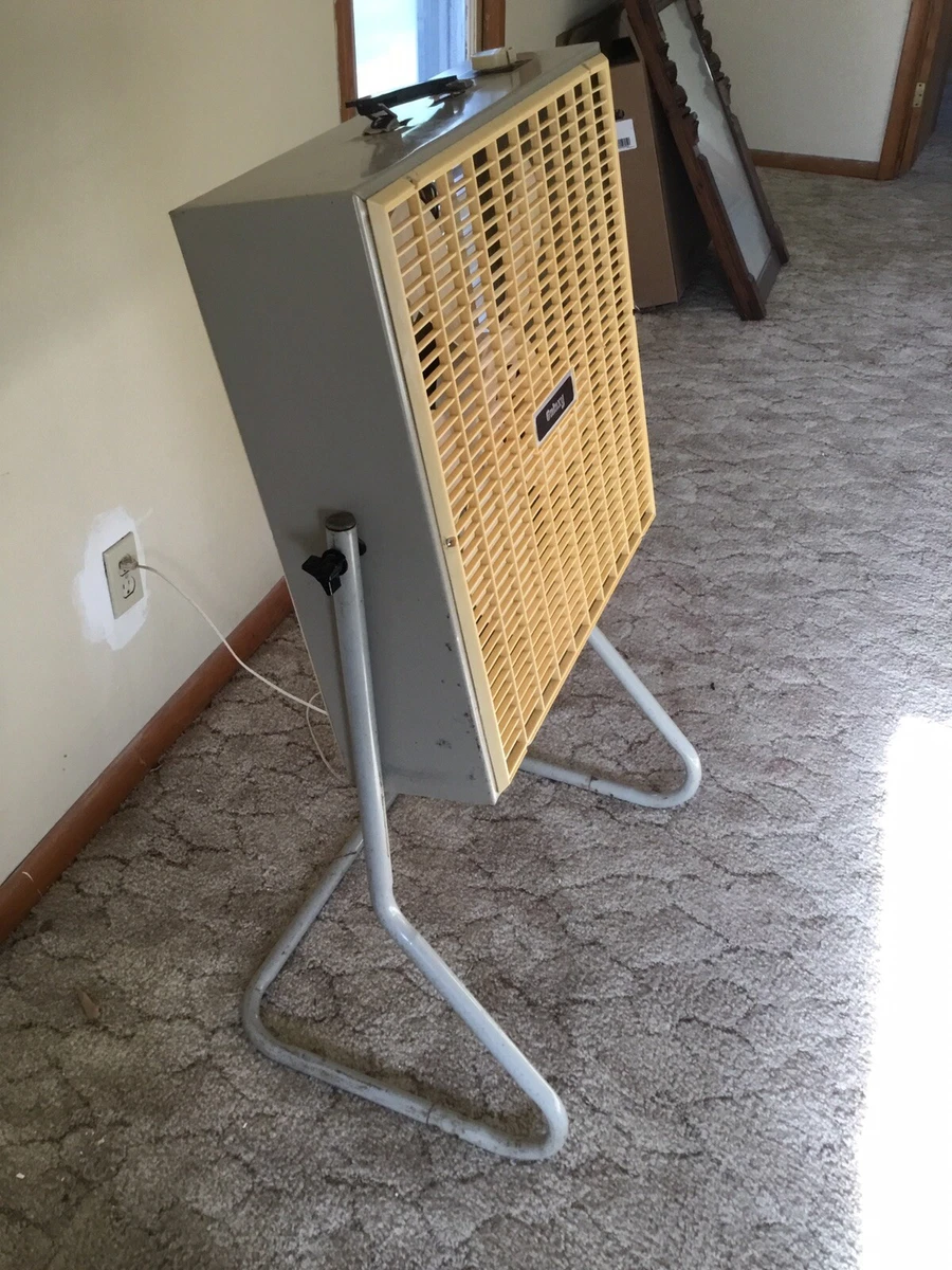 Galaxy 20 Inch Box Fan With Stand Green 1979-80 | eBay
