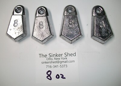 oz flat bank sinkers decoy weight choose quantity FREE