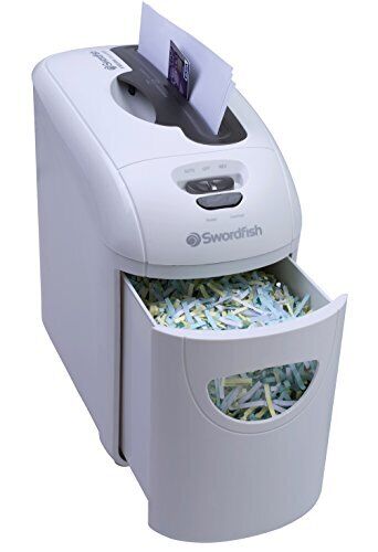 40300 X-Securia 800XC 8 Sheet Cross Cut Paper/Document Shredder, White - Picture 1 of 5