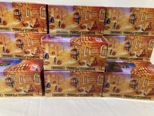 MATCHBOX MODELS OF YESTERYEAR GREAT BEERS OF THE WORLD 13 Vehicles GREAT DEAL!!!