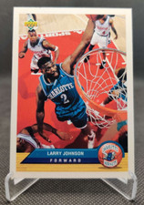 1992-93 Upper Deck McDonalds #P4 Larry Johnson Charlotte Hornets basketball card