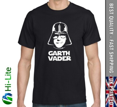 TS99 GARTH VADER LUSTIGES T-SHIRT STAR WARS UND WAYNES WELT INSPIRIERT GESCHENK YODA