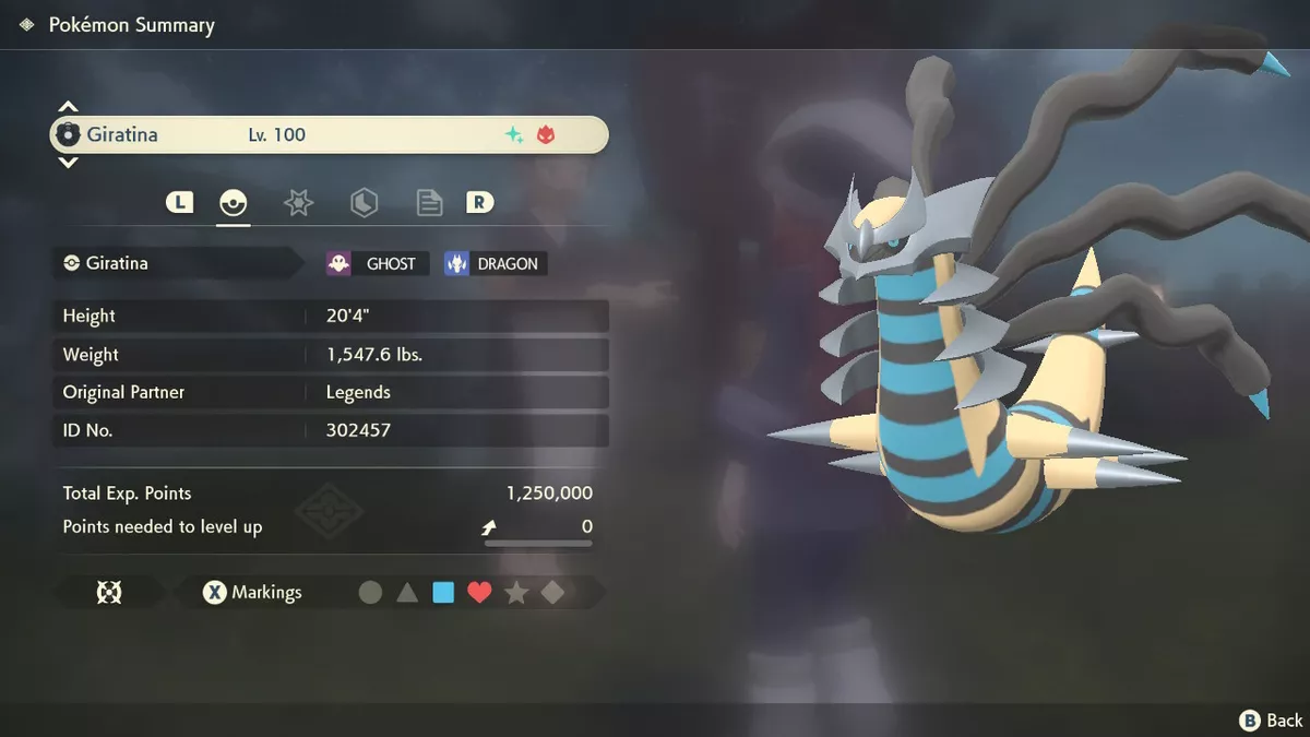 GIRATINA ⚡SHINY⚡/NORMAL 6IV BOTH FORMS BATTLE RDY - POKEMON SCARLET AND  VIOLET