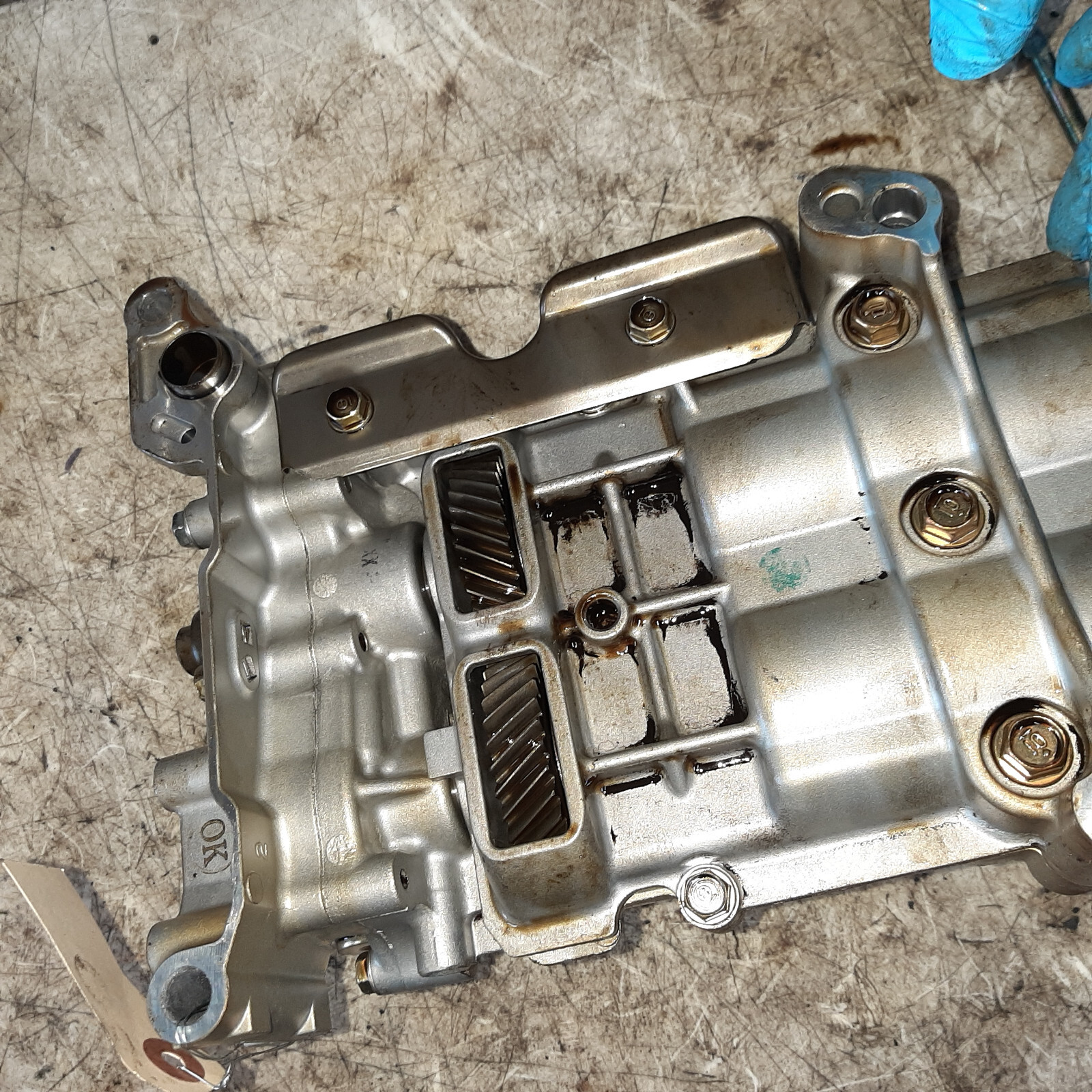 0205 Honda Civic K20a3 2.0 Engine Oil Sump Pump w Balance Shaft