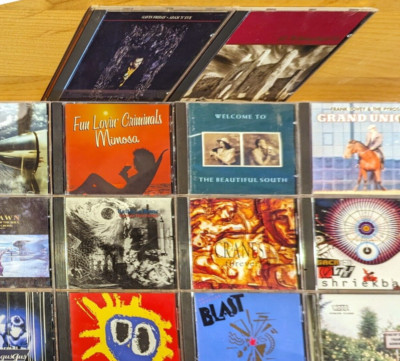 14 CD Lot 80s-2000s: Primal Scream, Cranes, U2, Gusgus, Shriekback, Cinerama +8