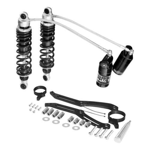Remote Reservoir Rear Suspensions Shocks Fit For Harley Electra Road Glide 14-24 - Bild 11 von 20