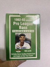 Pro League Bass 100 Card Set Kevin Vandam RC 1992-93 Fishing Original SEALED