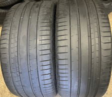 Set Of 2 Tires Likenew Pirelli P Zero Pz4 Bmw 31530zr22 107y No Patch