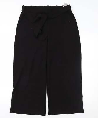 b.young Damen Hose schwarz Polyestermischung Größe L L25 in