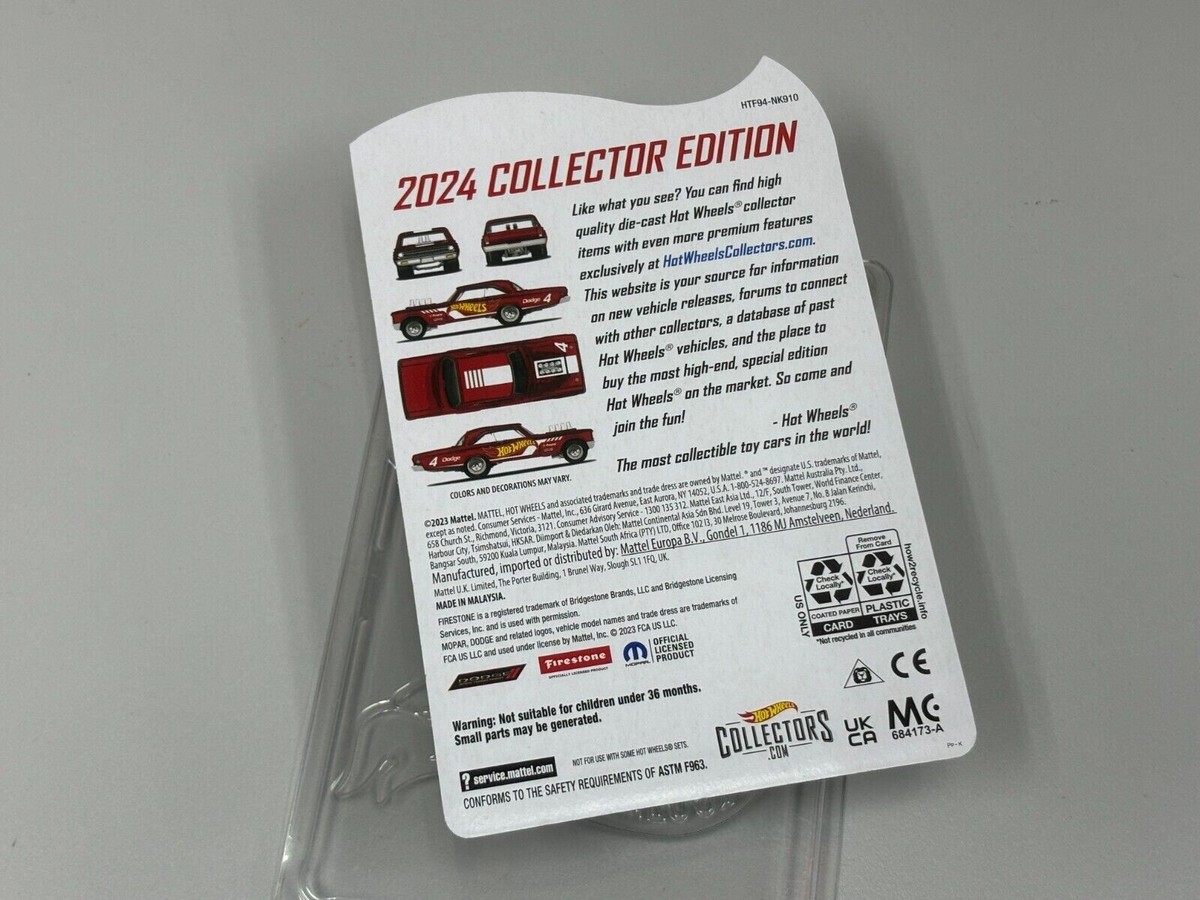 Hot Wheels Collector Edition '65 Dodge Coronet 2024 Mail In #4