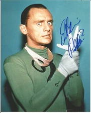 Frank Gorshin as THE RIDDLER in Batman TV Reprint Autograph Picture Photo 5x7