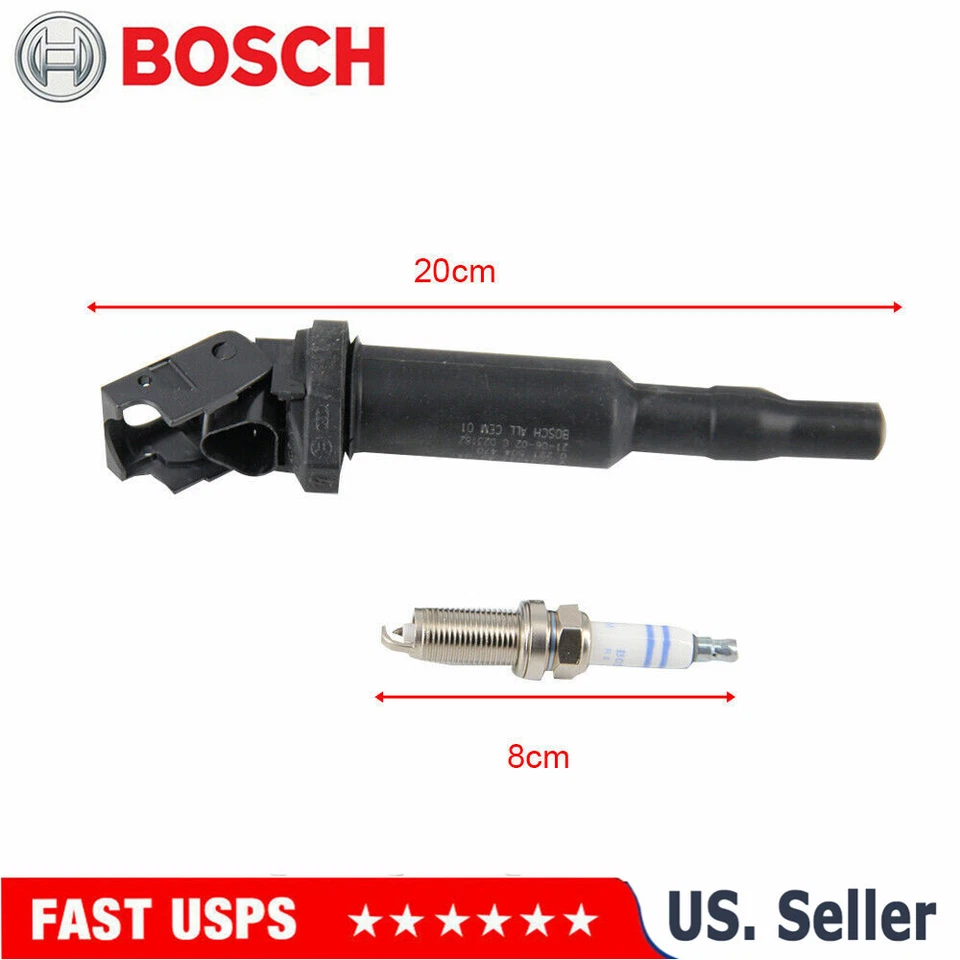 ✅ Garantía de autenticidad 0221504470 bobinas de encendido y bujías 12122158253 Foto 4 de 4