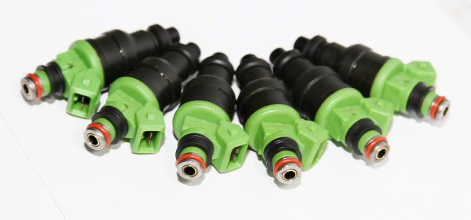 1 juego (6) inyectores de combustible para Mitsubishi 91-96 3000GT 92-93 Diamante V6 3,0 L Foto 3 de 4