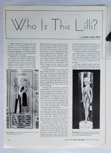German Hong Kong Lilli Barbie Dolls Multi-Page 15.75 x 11" Print Ad - Picture 2 of 5