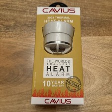 Cavius 3003 Invisible Heat Detector incl. 10 Year Battery - early fire warning! 