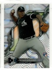 THYAGO VIEIRA 2018 Topps High Tek WAVE MAGMA DIFFRACTOR HT-TV  ROOKIE WHITE SOX