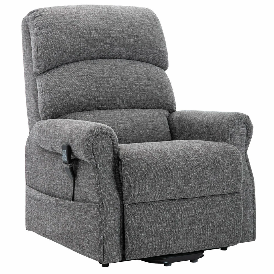 The Clayton dual motor electric riser and recliner chair rise with USB FREESETUP