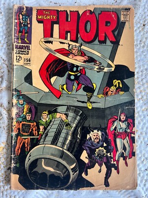 The Mighty Thor #156 (Marvel Comics September 1968)