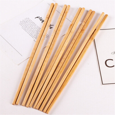 Sushi Essstäbchen Orientalisch Chinesisch Essen Bambus Wiederverwendbar 24cm Stäbchen 5 Paar