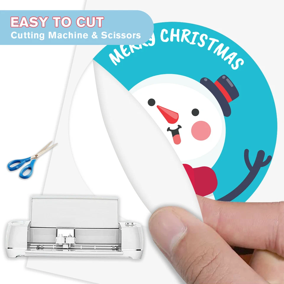 100 Sheets Bulk Printable Inkjet Iron-on Heat Transfer Paper DARK LIGHT Cotton - Image 3 of 4