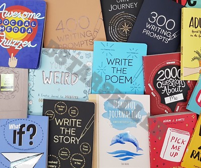 Brand New Creative Learning Journal Writing Prompt Book Booklet. YOU PICK!