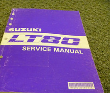 1992 Suzuki LT80 LT80N Quad Sport ATV Service Repair Manual 99500-20192-01E