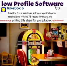 ANY JUKEBOX TITLE STRIPS CUSTOMIZE & PRINT