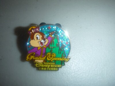 Disney Pin - 2016 Grand Opening Shanghai Disney Resort - Chip