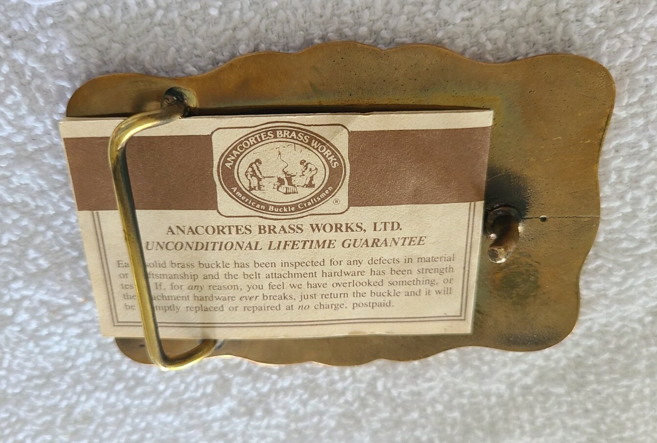 RTC Citifare Bus Roadeo 1992 Solid Brass Belt Buckle Reno Sparks