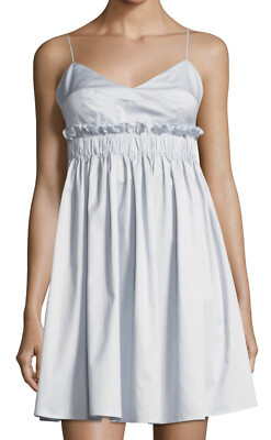 NWT Women's Kendall Kylie Sleeveless Blue Tie-Back Cami