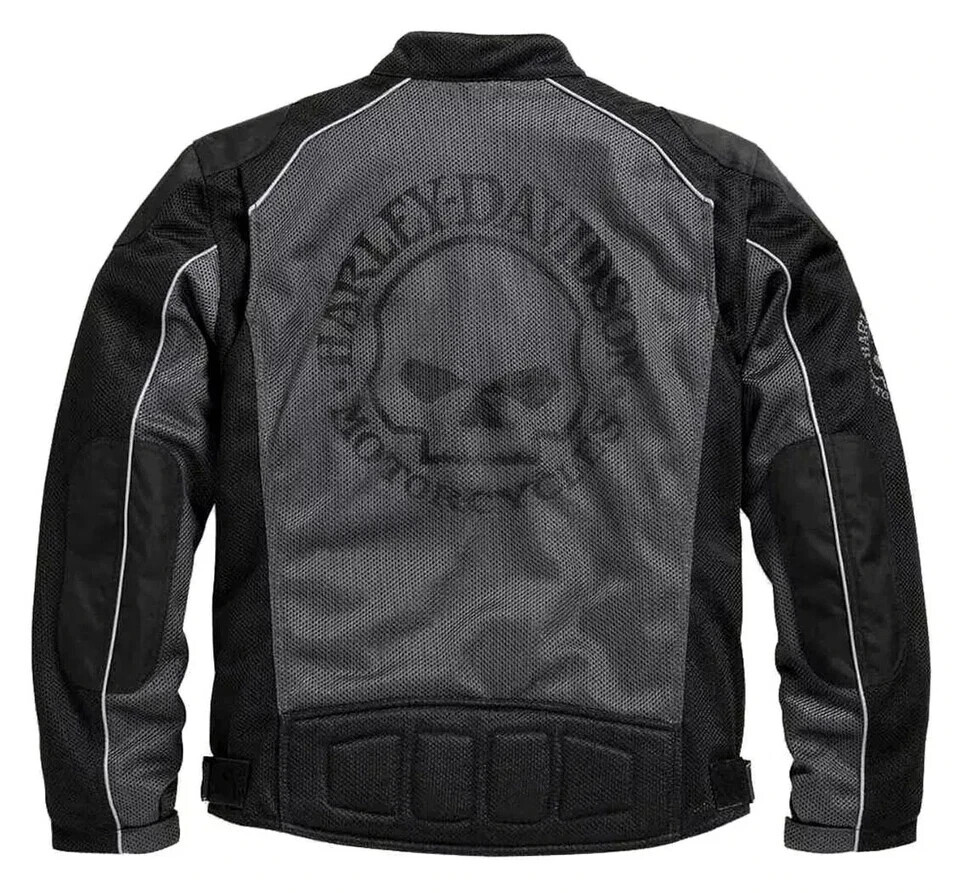 Harley Davidson Trenton Mesh Riding Jacket Motorcycle Mesh Fabric