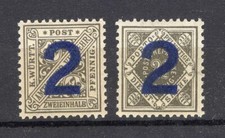 W&uuml;rttemberg 133+257 LUXUS** MNH POSTFRISCH (74859
