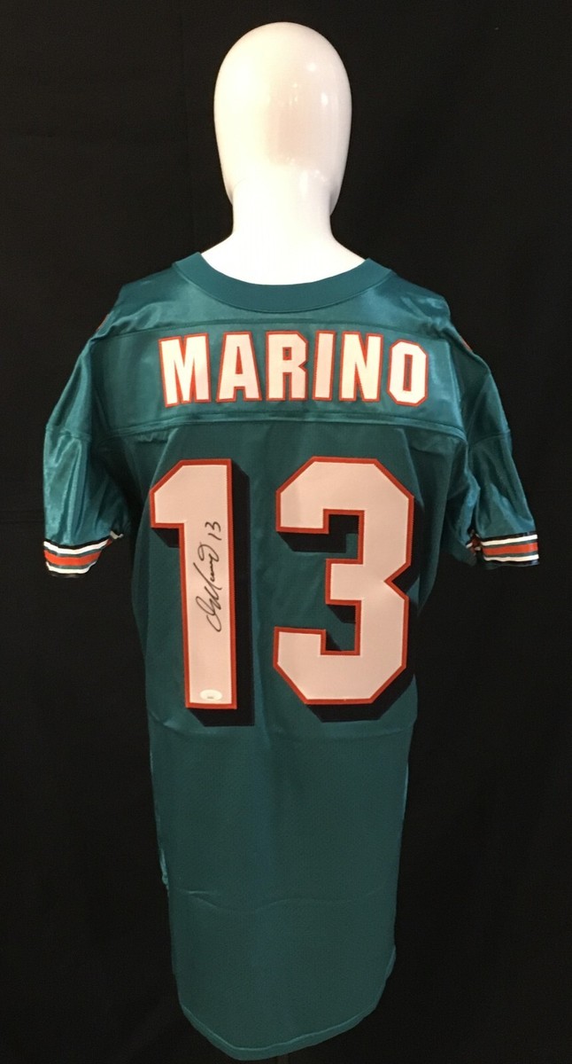 Marino Jersey Miami Dolphins Signed Memorabilia VTG Dan Marino #13