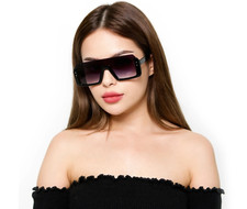 Gafas de Sol Lentes de Moda Fashion One piece Women Men Miami Style Sunglasses