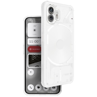 Custodia Gommata Trasparente Custodia Trasparente Ultra Sottile In Silicone Per Nothing Phone (2) - Protezione 360°, Design Minimal Cover Trasparente Slim
