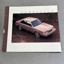 1987 CHRYSLER PLYMOUTH CARAVELLE Dealer Catalog Auto Sales Brochure Options