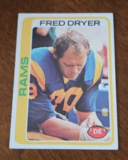 1978 Topps #366 - Fred Dryer - Los Angeles Rams