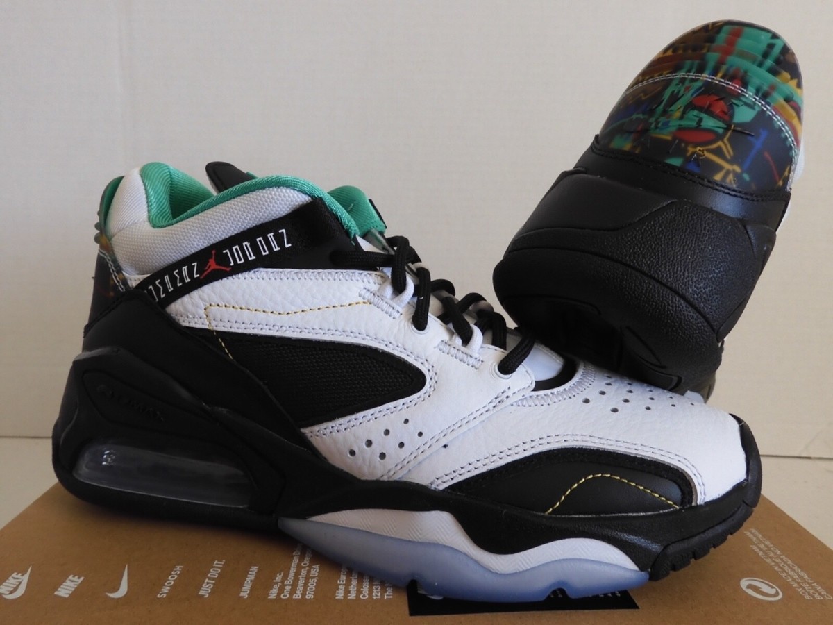 NIKE JORDAN POINT LANE WHITE-ROMA GREEN-BLACK SZ 9 [CZ4166-103] | eBay