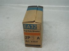 Fuji Electric EA32 5A 2P Auto Breaker 30 Days Warranty Expedited Shipping