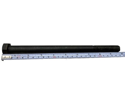 M16 Pitch 2.0 Hex Head Screws, Metric 8.8 Alloy Steel w/ Black Oxide