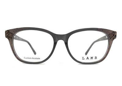L.A.M.B. Brillengestell LA131 GRY Gold Cat Eye Vollrand 52-15-135