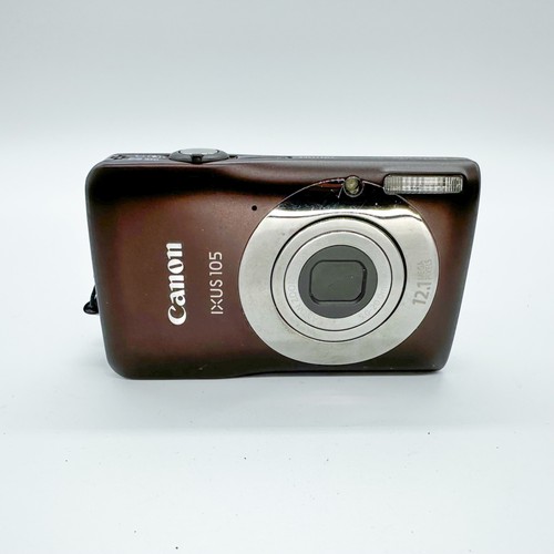 Canon IXUS 105 Digitalkamera Kompaktkamera Braun - defekt Bastler Ersatzteil
