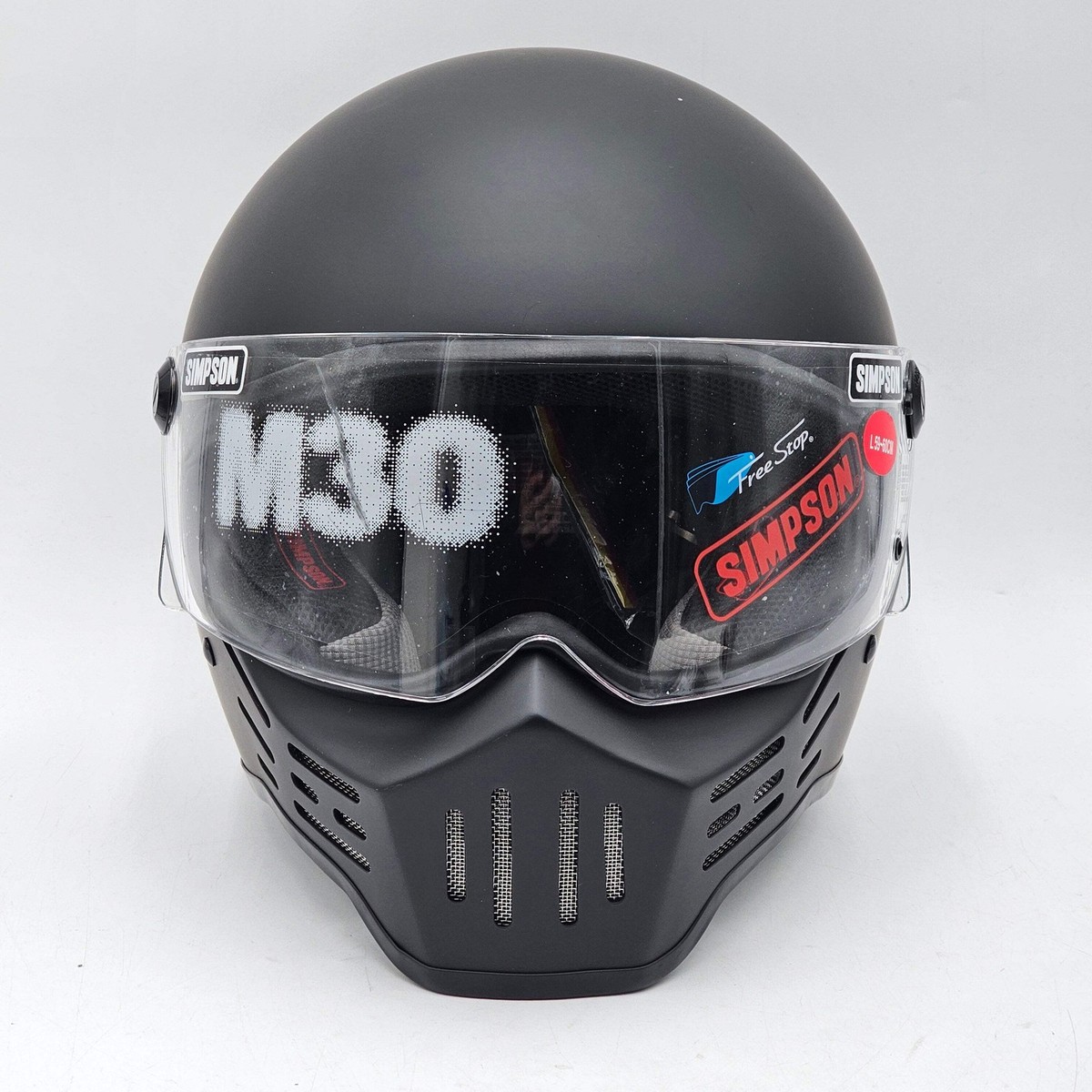 New Simpson M30 Motorcycle Helmet Black Large | eBay New Simpson M30 Motorcycle Helmet Black Large | eBay